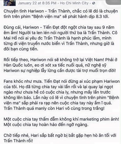 Mai Ho khang dinh Tran Thanh yeu Hari Won khong phai chieu PR-Hinh-3